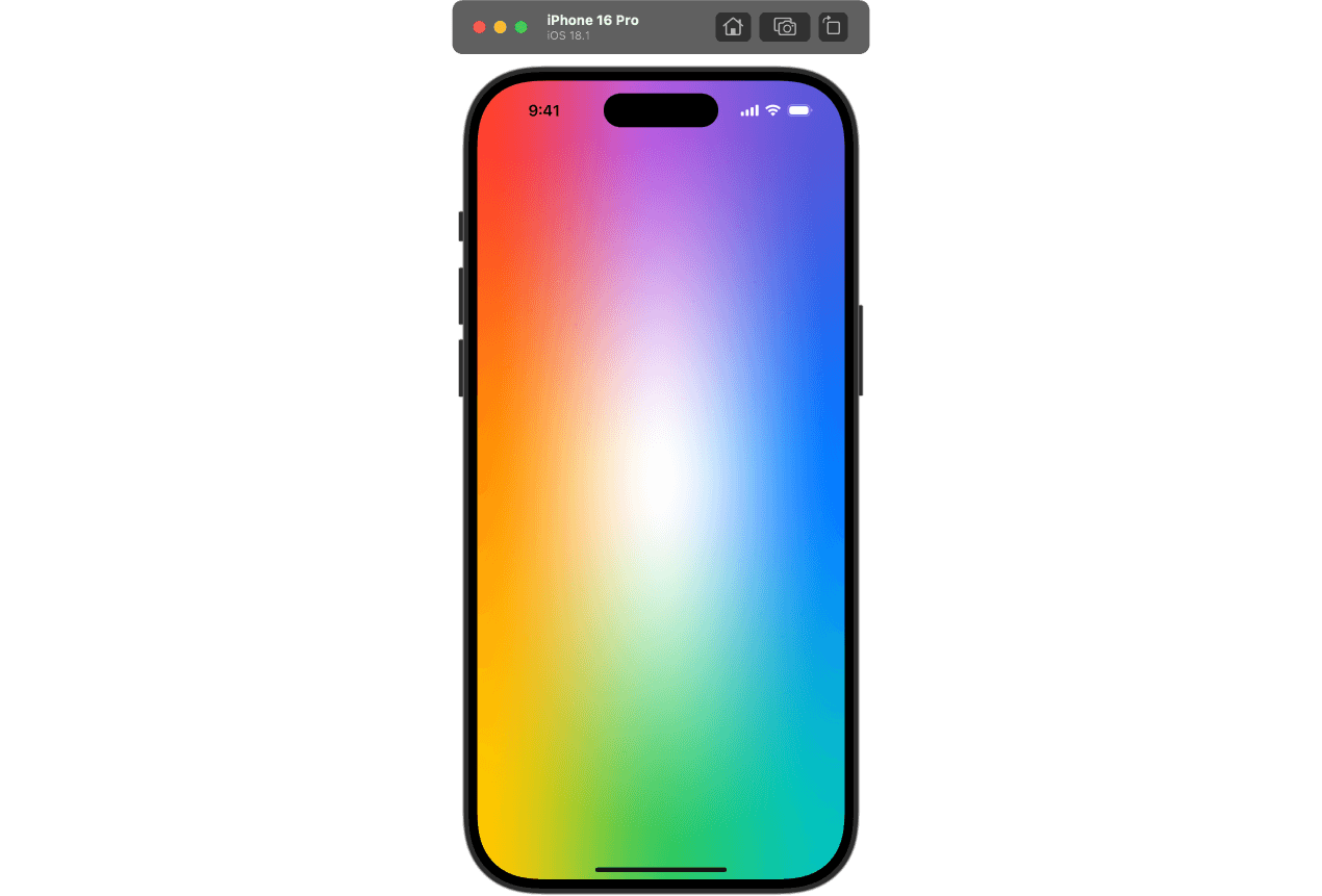 Mesh gradient