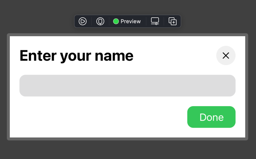 NamePopupView