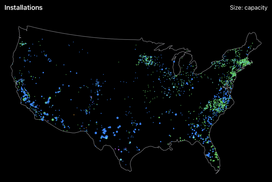 US map