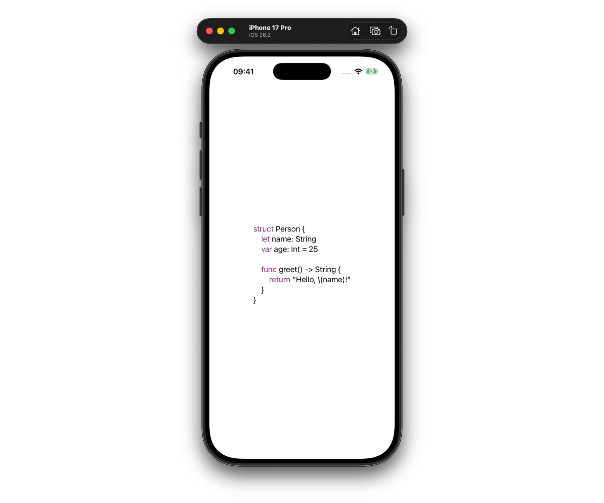 Code Highlight Keywords